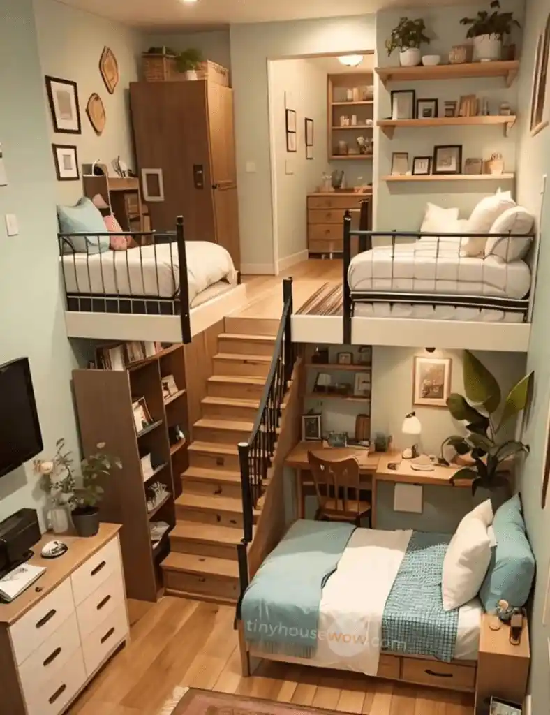 Cozy Tiny House Interior