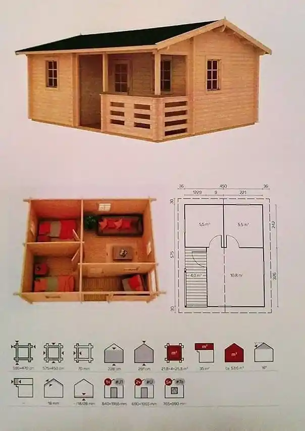 Log Cabin Tiny House Kits