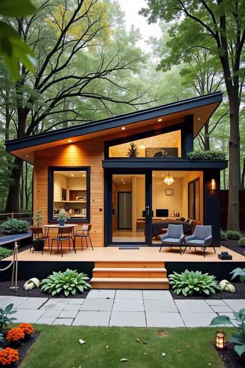 Modern Forest Escape Tiny House
