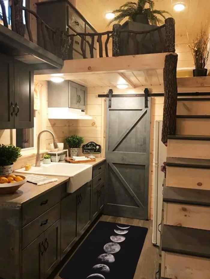 Rustic Woodland Tiny Cabin