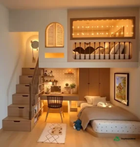 Cozy Loft Bedroom Design