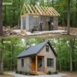 From Raw Stone Shell to Woodland Cottage Perfection