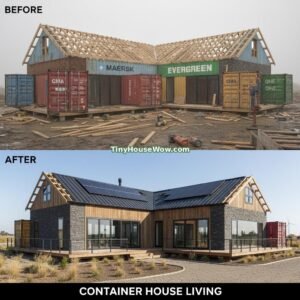 Container House Living: From Shipping Containers to a Modern Countryside Home From Steel Boxes to a Real Home