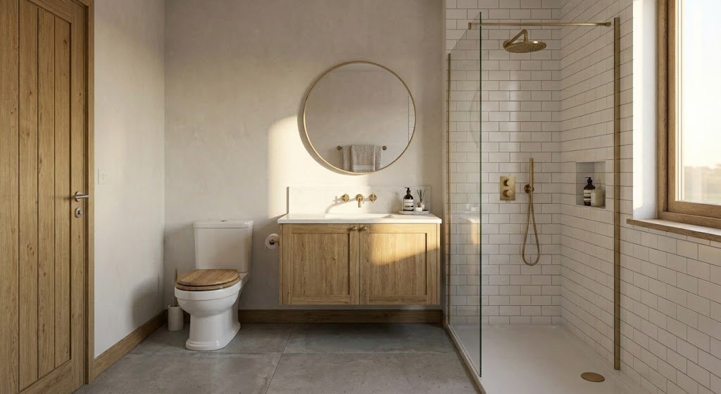 Modern Tiny House Badroom