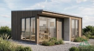 Stunning 20sqm Modern Micro House Exterior View