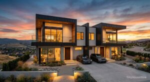 Why Duplex Houses Are Becoming the Smartest Real Estate Investment Modern luxury duplex house exterior